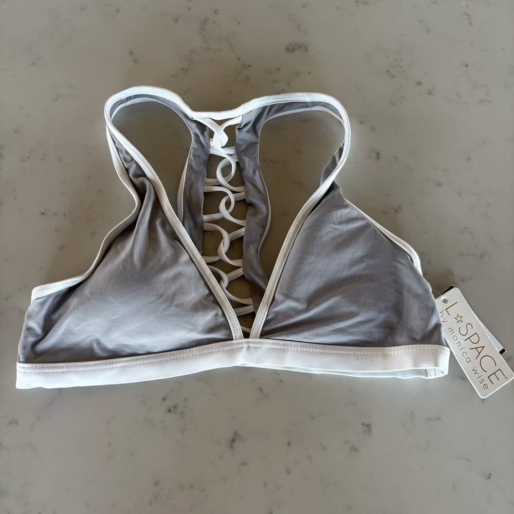 L Space Skylar Bikini‎ Top Size M NWT